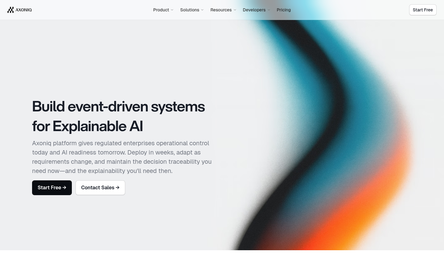AxonIQ screenshot